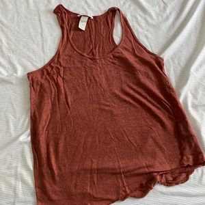 Burnt orange tank